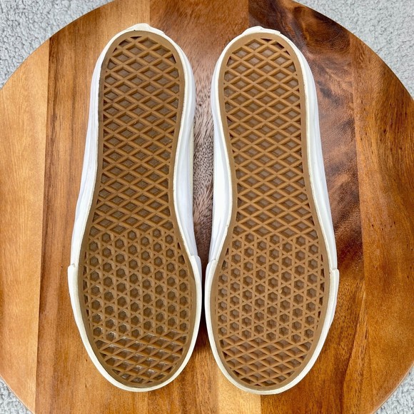 Vans Court Mens Size 8.5 Sneakers Shoes Canvas Marshmallow Ultra Cush - Picture 7 of 9